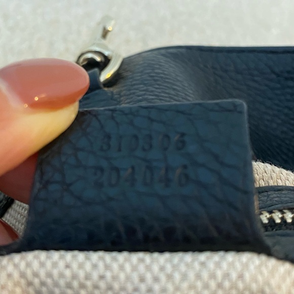 GUC - Gucci Soho Black Cellarius Pebbled Leather Soho Bag - Picture 13 of 16